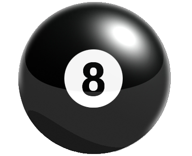 8 ball sort billard kugle